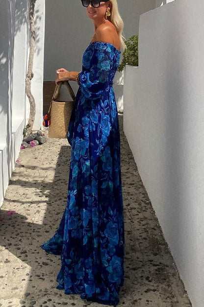 Brianna | Classy Off-shoulder Maxi Dress