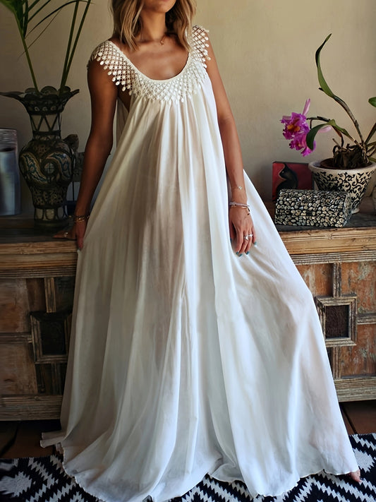 Seraphina | Plus Size Boho Lace Dress