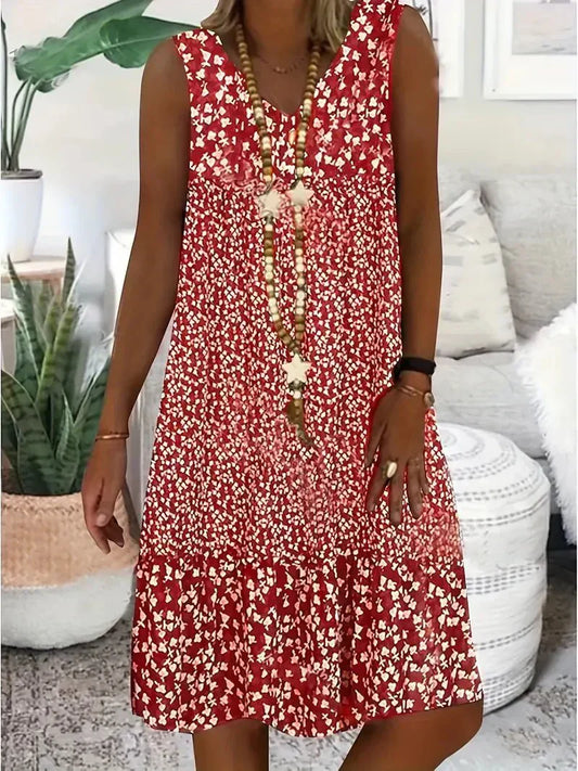 Briar – Floral Sleeveless Dress